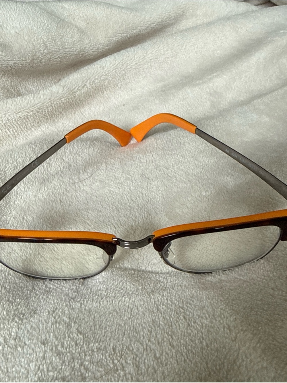Ray-Ban RX 5294 5160 New Clubmaster Eyeglasses Frame 49-21-140 Havana Orange